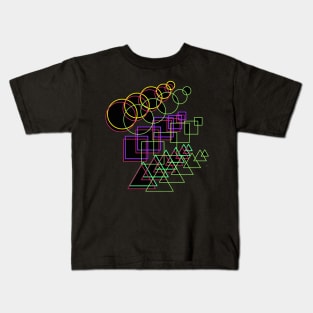 Geometry shapes Kids T-Shirt